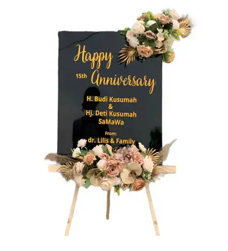 Papan Bunga Akrilik Sanankulon